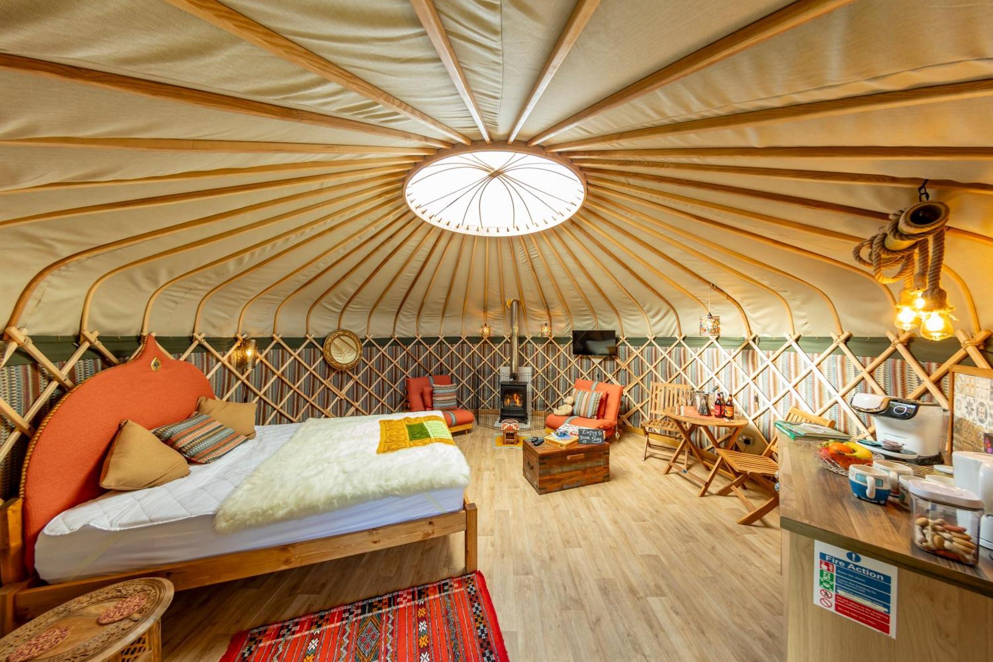 Glamping At South Lytchett Manor Hotell Poole Eksteriør bilde
